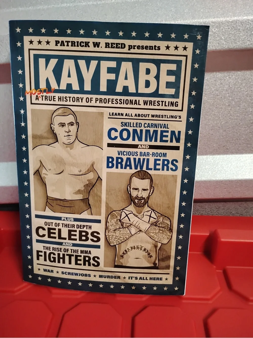 Kayfabe professional wrestling paperback